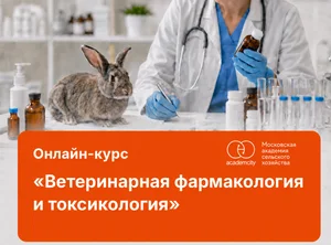 Онлайн-курс Ветеринарная фармакология и токсикология